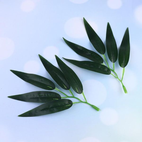 50pcs simulated bamboo leaves branches fake household decorations adornment for home office restaurant (dark gre decorative flowers & wreath
50pcs simulated bamboo leaves branches fake household decorations adornment for home office restaurant (dark gre decorative flowers & wreath