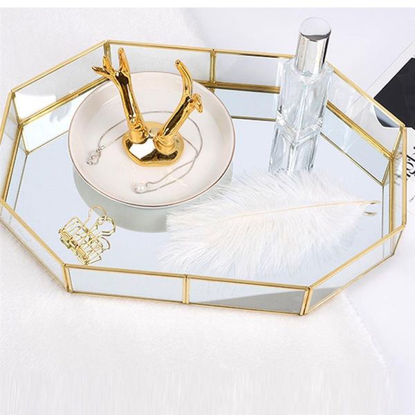 hooks & rails bathroom accessories shelf polygon type glass storage plate jewelry organizer golden tray home decorative
hooks & rails bathroom accessories shelf polygon type glass storage plate jewelry organizer golden tray home decorative