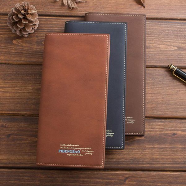 wallets slim men long leather men's wallet male vintage coin purses purse card holder cartera hombre, Red;black
wallets slim men long leather men's wallet male vintage coin purses purse card holder cartera hombre, Red;black
