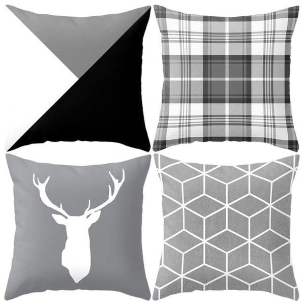 pillow case nordic design geometric modern simple style cushion cover big living room bedroom car decor home
pillow case nordic design geometric modern simple style cushion cover big living room bedroom car decor home