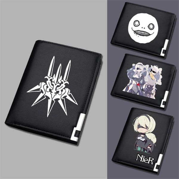 nier:automata game long coin purse yorha no. 2 pu leather short wallet id card holder women money bag, Red;black
nier:automata game long coin purse yorha no. 2 pu leather short wallet id card holder women money bag, Red;black