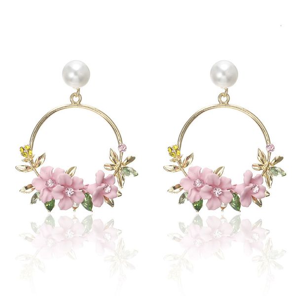 studs earrings korean fashion temperament: the same flower sweet soft pottery pearl, Golden;silver
studs earrings korean fashion temperament: the same flower sweet soft pottery pearl, Golden;silver