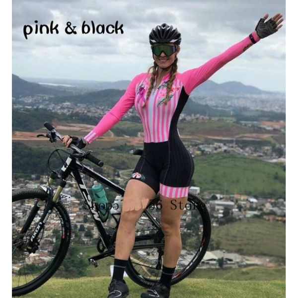 racing sets aofly long sleeved cycling jersey skinsuit 2021 women go pro mtb bike clothing opa ciclismo hombre jumpsuit pink pad, Black;blue
racing sets aofly long sleeved cycling jersey skinsuit 2021 women go pro mtb bike clothing opa ciclismo hombre jumpsuit pink pad, Black;blue