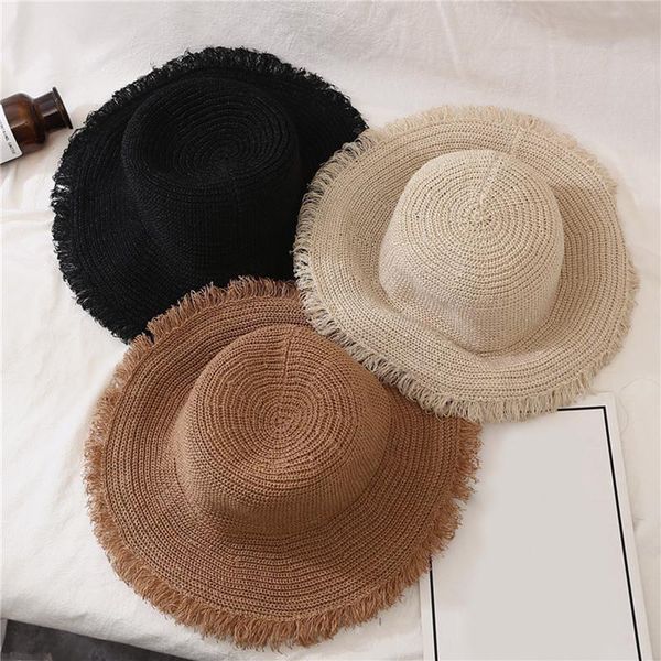wide brim hats fashion women panama for large beach sun with solid visor hat straw cap female bucket, Blue;gray
wide brim hats fashion women panama for large beach sun with solid visor hat straw cap female bucket, Blue;gray