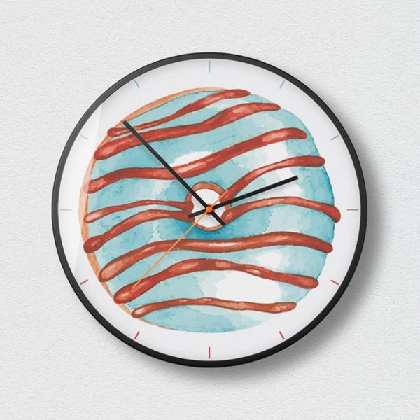 wall clocks donuts 3d metal quartz clock for home decoration silent movement watch modern design mute duvar saati
wall clocks donuts 3d metal quartz clock for home decoration silent movement watch modern design mute duvar saati
