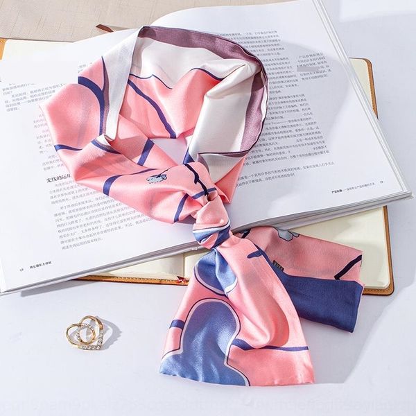 HyO 2020 cravat spring and ties autumnsmall silk women's korean decorative satin long double layer professional scarf long scarf, Black;gray
HyO 2020 cravat spring and ties autumnsmall silk women's korean decorative satin long double layer professional scarf long scarf, Black;gray