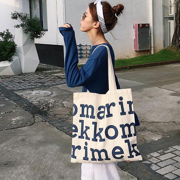 school bags korean cloth bag thin casual cotton large letter printing canvas with capacity three colors
school bags korean cloth bag thin casual cotton large letter printing canvas with capacity three colors