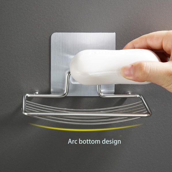 soap dishes wall-mounted storage shelf stainless steel holder saver sponge easy to clean strong rustproof durable
soap dishes wall-mounted storage shelf stainless steel holder saver sponge easy to clean strong rustproof durable