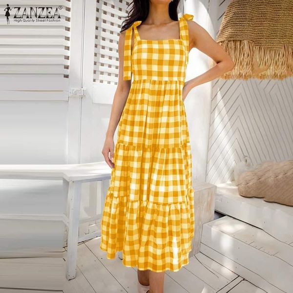 casual dresses women ruffle dress 2022 summer suspender maxi vestidos plaid long sundress ladies bandage robe femme plus size 5xl, Black;gray
casual dresses women ruffle dress 2022 summer suspender maxi vestidos plaid long sundress ladies bandage robe femme plus size 5xl, Black;gray