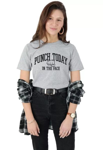 punch today in the face t-shirt tee funny motivational gift fitness workout gift, White;black
punch today in the face t-shirt tee funny motivational gift fitness workout gift, White;black