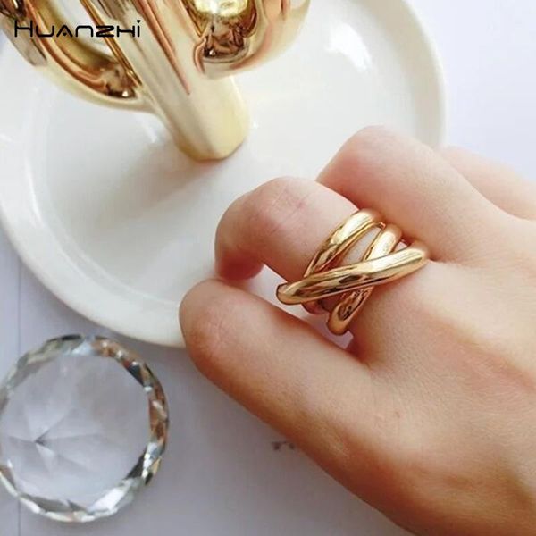 cluster rings huanzhi 2021 korean geometric simple multi-layer hollow cross gold shining opening metal for women girls gifts party, Golden;silver
cluster rings huanzhi 2021 korean geometric simple multi-layer hollow cross gold shining opening metal for women girls gifts party, Golden;silver
