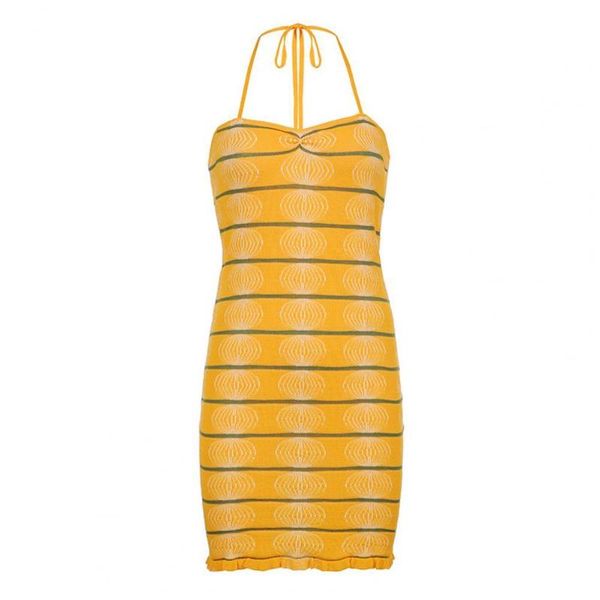 women's swimwear 80% dress halter slim ladies stripe mini for daily wear, White;black
women's swimwear 80% dress halter slim ladies stripe mini for daily wear, White;black