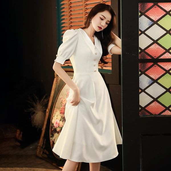 novelty white evening party dress temperament v-neck celebrity banquet noble slim daily elegant hostess ethnic clothing, Red
novelty white evening party dress temperament v-neck celebrity banquet noble slim daily elegant hostess ethnic clothing, Red