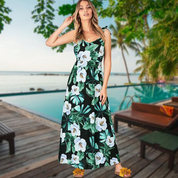 casual dresses bohemian stylish 2021 summer women sleeveless floral print long beach dress patchwork camisole vestidos, Black;gray
casual dresses bohemian stylish 2021 summer women sleeveless floral print long beach dress patchwork camisole vestidos, Black;gray