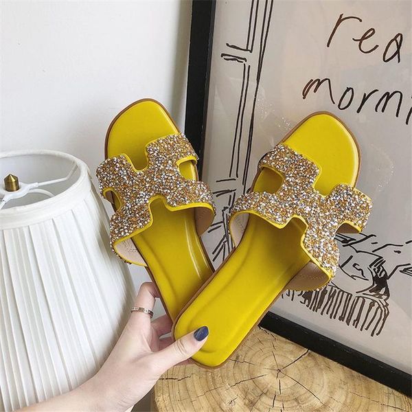 slippers 2021 summer designer brand ladies sandal fashion flat shoes slipper multiple colors beach, Black
slippers 2021 summer designer brand ladies sandal fashion flat shoes slipper multiple colors beach, Black