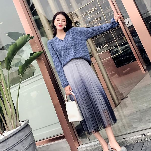 women's two piece pants est 2021 designer runway set long sleeve sweater +elastic mesh skirt suit, White
women's two piece pants est 2021 designer runway set long sleeve sweater +elastic mesh skirt suit, White