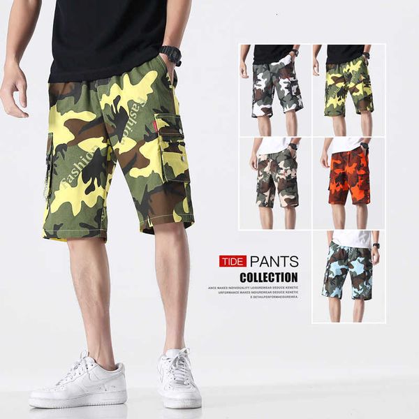 men's camouflage summer s youth overalls men's versatile outdoor beach multi bag pants fashion, White;black
men's camouflage summer s youth overalls men's versatile outdoor beach multi bag pants fashion, White;black