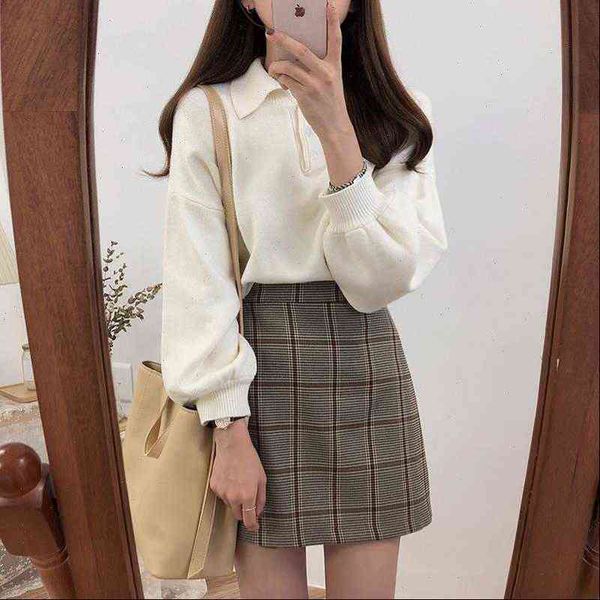 womens sweater loose casual solid color lazy retro female korean harajuku sweaters japanese kawaii ulzzang clothing for women, White;black
womens sweater loose casual solid color lazy retro female korean harajuku sweaters japanese kawaii ulzzang clothing for women, White;black