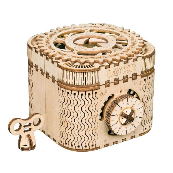 rokr 3d wooden puzzle storage box password treasure box model building kit toys for children lk502 drop shipping
rokr 3d wooden puzzle storage box password treasure box model building kit toys for children lk502 drop shipping
