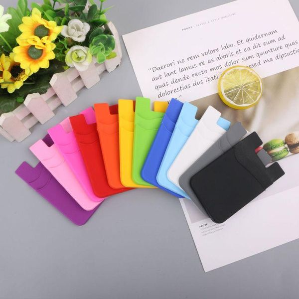 card holders fashion adhesive sticker back cover holder case pouch for cell phone cards organizer k9fe, Brown;gray
card holders fashion adhesive sticker back cover holder case pouch for cell phone cards organizer k9fe, Brown;gray