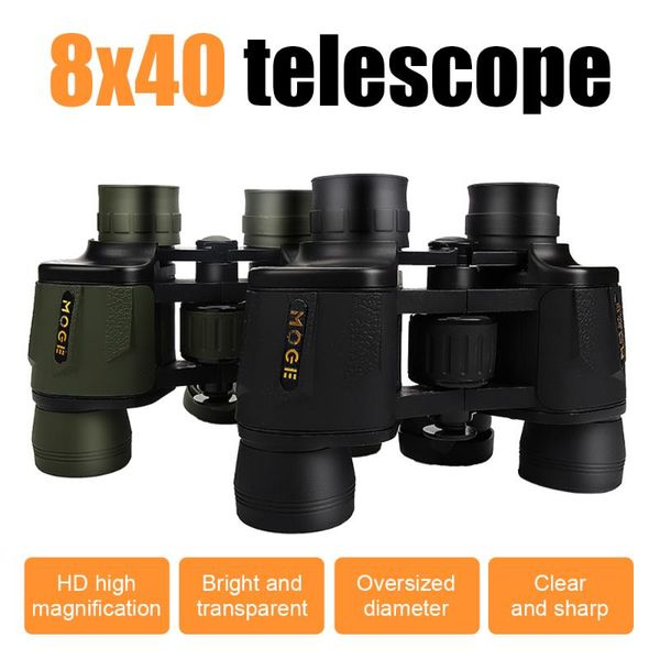 telescope & binoculars 8x40 waterproof professional night vision for hiking travel field work hunting binocular camping equipment
telescope & binoculars 8x40 waterproof professional night vision for hiking travel field work hunting binocular camping equipment