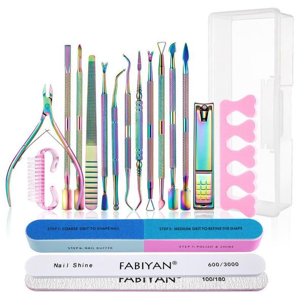 nail art kits 4/13/10/14pcs manicure tool set dead skin scissors steel clippers file pliers sanding strips boxed beauty tools
nail art kits 4/13/10/14pcs manicure tool set dead skin scissors steel clippers file pliers sanding strips boxed beauty tools
