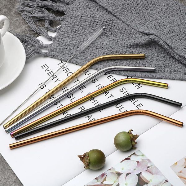 drinking straws metal stainless steel rainbow colored straw set
drinking straws metal stainless steel rainbow colored straw set