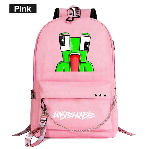 backpack kids unspeakable gaming usb charging students shoolbag notebook travel bag gifts for boy girls
backpack kids unspeakable gaming usb charging students shoolbag notebook travel bag gifts for boy girls