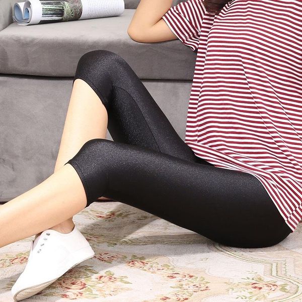 maternity bottoms summer pregnant women 7 pants black luster design caring belly clothes shiny abdomen support capris pregnancy clothing, White
maternity bottoms summer pregnant women 7 pants black luster design caring belly clothes shiny abdomen support capris pregnancy clothing, White