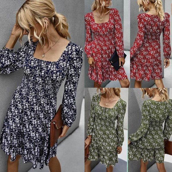 casual dresses vintage print dress women square neck 2021 autumn summer lady vestidos a-line loose original design, Black;gray
casual dresses vintage print dress women square neck 2021 autumn summer lady vestidos a-line loose original design, Black;gray