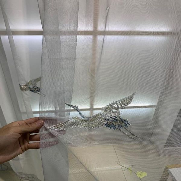luxury high grade bird embroidered curtains for living room white sheer tulle kitchen window fabric voile curtain & drapes
luxury high grade bird embroidered curtains for living room white sheer tulle kitchen window fabric voile curtain & drapes