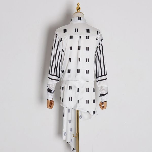 dresses striped elegant for women lapel long sleeve high waist cross ruched irregular hem es female 2021 fashion, Black;gray
dresses striped elegant for women lapel long sleeve high waist cross ruched irregular hem es female 2021 fashion, Black;gray