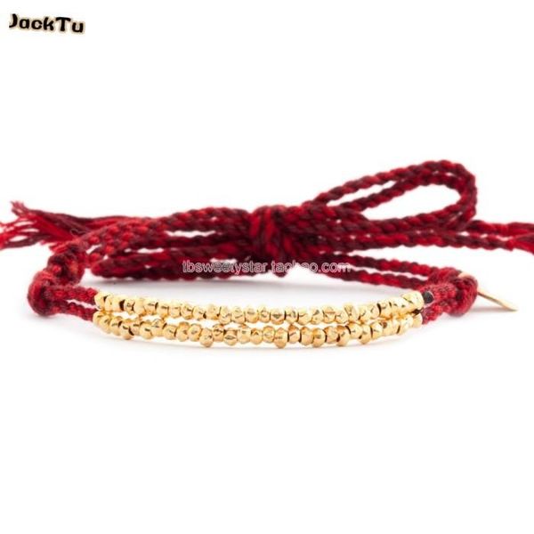 tennis wholesale gold nuggets darker red cotton single friendship wrap bracelet, Golden;silver
tennis wholesale gold nuggets darker red cotton single friendship wrap bracelet, Golden;silver
