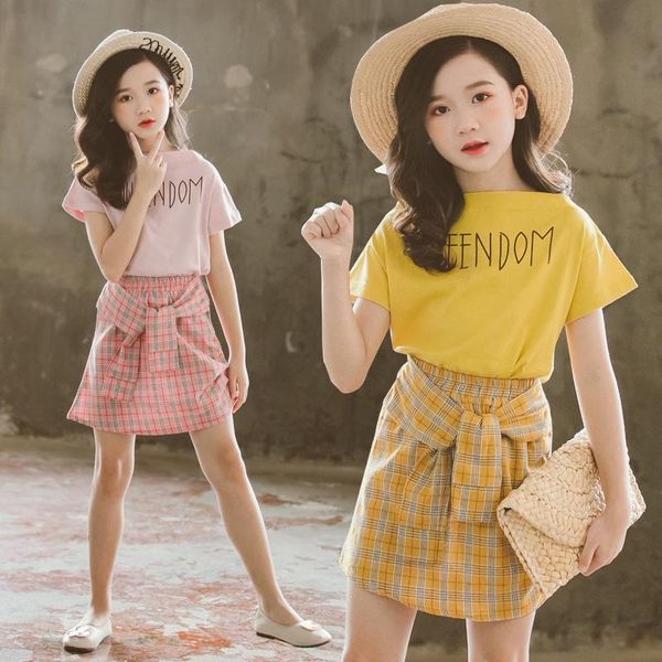 clothing sets summer toddler girls clothes set 2021 fruit print t-shirt + plaid skirt baby girl casual outfits children suit, White
clothing sets summer toddler girls clothes set 2021 fruit print t-shirt + plaid skirt baby girl casual outfits children suit, White