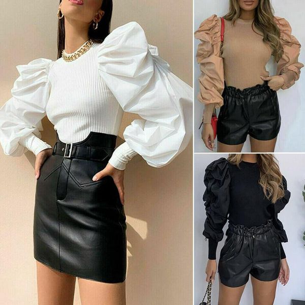 women's jumpsuits & rompers women puff sleeve bodysuit leotard blouse jumpsuit long casual tank, Black;white
women's jumpsuits & rompers women puff sleeve bodysuit leotard blouse jumpsuit long casual tank, Black;white