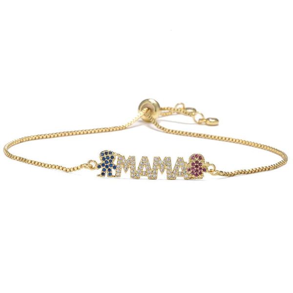 elegant mother's day gift for women ins style mama letter bracelet with kids boy girl shape charm steel zircon bracelets jewelry link,, Black
elegant mother's day gift for women ins style mama letter bracelet with kids boy girl shape charm steel zircon bracelets jewelry link,, Black