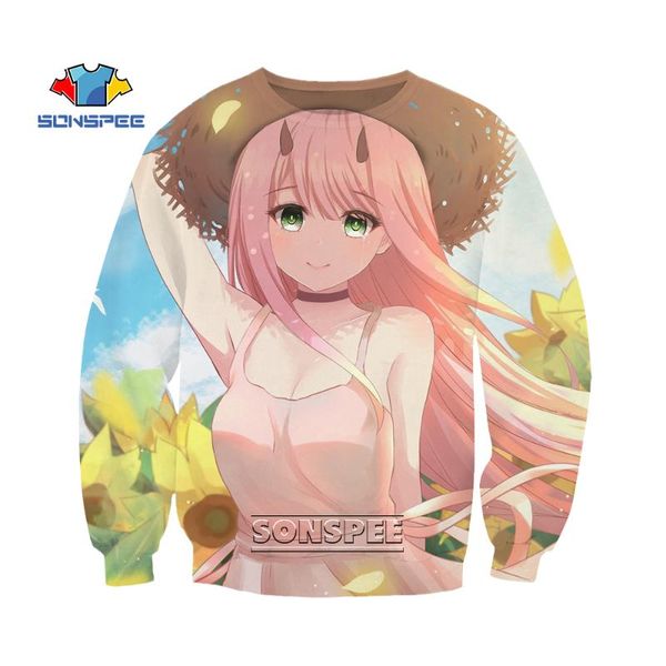 men's hoodies & sweatshirts sonspee autumn 3d print darling in the franxx anime men women kawaii sweatshirt fashion clothing long-sleev, Black
men's hoodies & sweatshirts sonspee autumn 3d print darling in the franxx anime men women kawaii sweatshirt fashion clothing long-sleev, Black