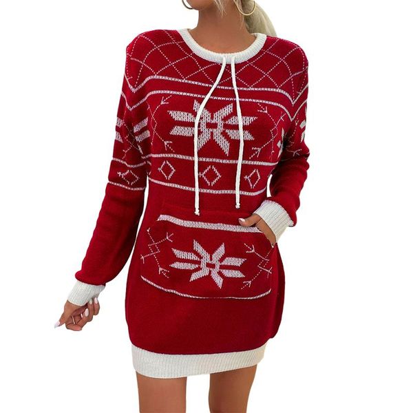 casual dresses women christmas knit dress, adults geometric pattern long sleeve round neck female clthing with pocket, drawstring, Black;gray
casual dresses women christmas knit dress, adults geometric pattern long sleeve round neck female clthing with pocket, drawstring, Black;gray