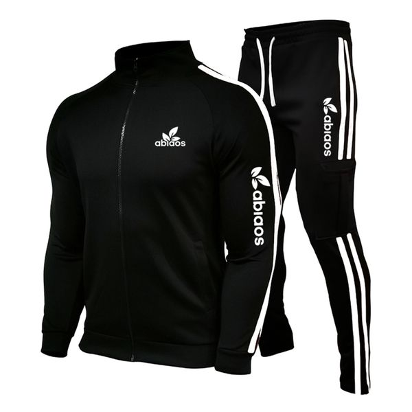 men's zip et and sweat, 2-piece set with brand , striped running suit, gym, basketball, jogging, spring 2021, Gray
men's zip et and sweat, 2-piece set with brand , striped running suit, gym, basketball, jogging, spring 2021, Gray