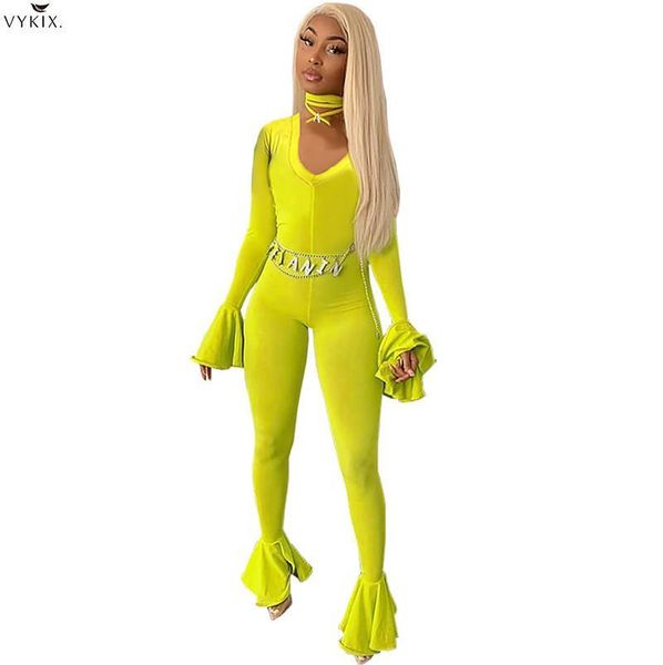 women's jumpsuits & rompers women jumpsuit solid flare jumpsut deep v neck long bell sleeve casual foot but pants club overalls womens, Black;white
women's jumpsuits & rompers women jumpsuit solid flare jumpsut deep v neck long bell sleeve casual foot but pants club overalls womens, Black;white