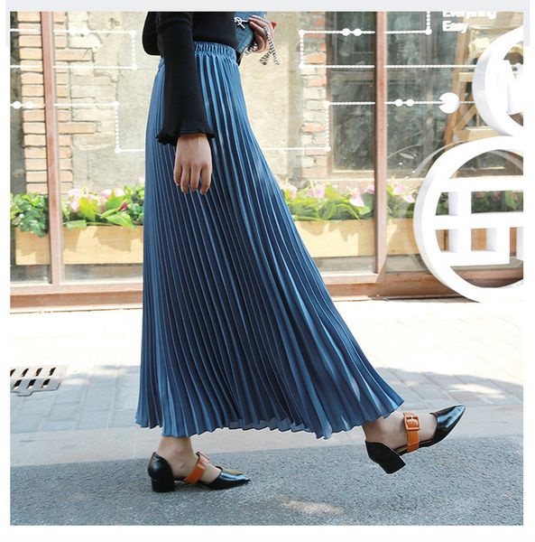 new summer women skirt empire pleated skirt women solid color wrinkle ankle-length long skirts women muslim islamic clothing, Red
new summer women skirt empire pleated skirt women solid color wrinkle ankle-length long skirts women muslim islamic clothing, Red