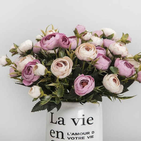 decorative flowers & wreaths silk artificial flower 6 head tea rose 3 small bud bouquet wedding home decoration diy wreath needlework bride1
decorative flowers & wreaths silk artificial flower 6 head tea rose 3 small bud bouquet wedding home decoration diy wreath needlework bride1