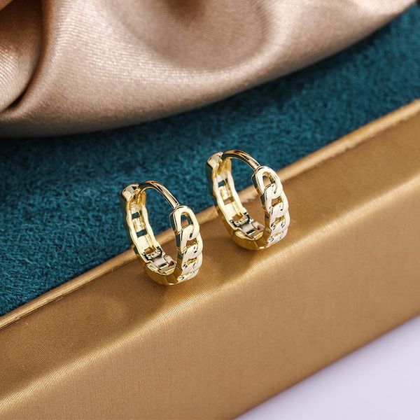 hoop & huggie personality hollow out geometric chain shaped earrings for women metal cold color simple trend 2021 ear jewelry kce030 kce031, Golden;silver
hoop & huggie personality hollow out geometric chain shaped earrings for women metal cold color simple trend 2021 ear jewelry kce030 kce031, Golden;silver