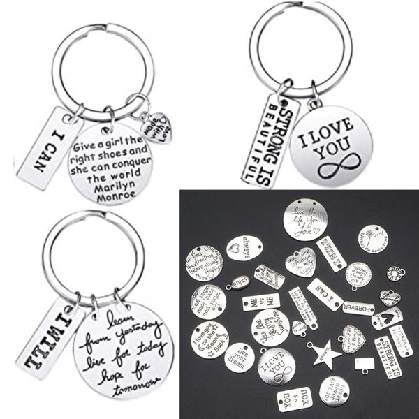 keychains 259 pieces motivational keychain accessories set inspirational words charms with open jump rings key for diy craft, Silver
keychains 259 pieces motivational keychain accessories set inspirational words charms with open jump rings key for diy craft, Silver