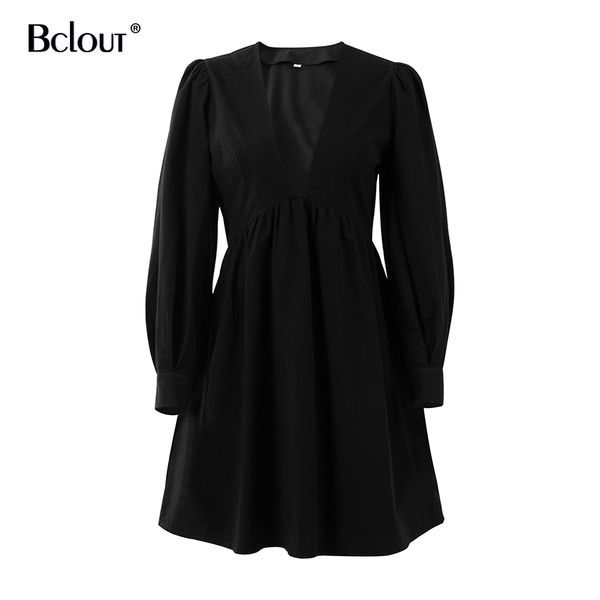 2021bclout casual mini fit and flare dress women puff sleeve v neck black party dresses white buttons long sleeve autumn vestido, Black;gray
2021bclout casual mini fit and flare dress women puff sleeve v neck black party dresses white buttons long sleeve autumn vestido, Black;gray