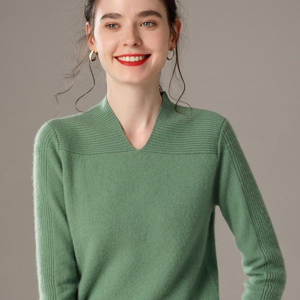 women's sweaters lhzsyy100%pure wool sweater women v-neck high-end pullover short long-sleeved loose fashion autumn winter warm cashmer, White;black
women's sweaters lhzsyy100%pure wool sweater women v-neck high-end pullover short long-sleeved loose fashion autumn winter warm cashmer, White;black