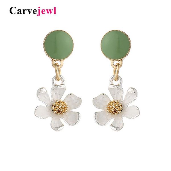 carvejewl cute flower charms pendant drop dangle earrings green yellow white enamel glaze for women girl gift jewelry & chandelier, Silver
carvejewl cute flower charms pendant drop dangle earrings green yellow white enamel glaze for women girl gift jewelry & chandelier, Silver
