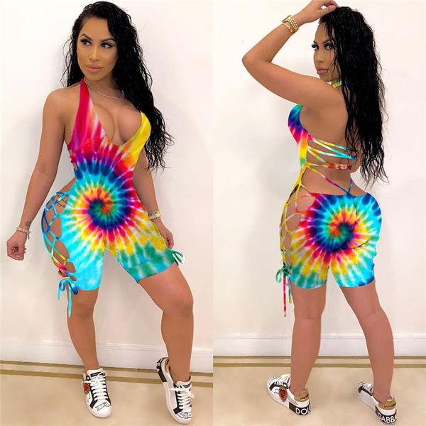 2021 women summer bodysuits backless halter tie-dye print rompers street night club party jumpsuits one piece outfit, Black;white
2021 women summer bodysuits backless halter tie-dye print rompers street night club party jumpsuits one piece outfit, Black;white