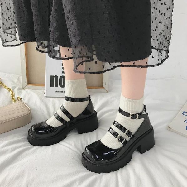 shoes lolita women japanese style mary jane vintage girls high heel platform college student dress, Black
shoes lolita women japanese style mary jane vintage girls high heel platform college student dress, Black