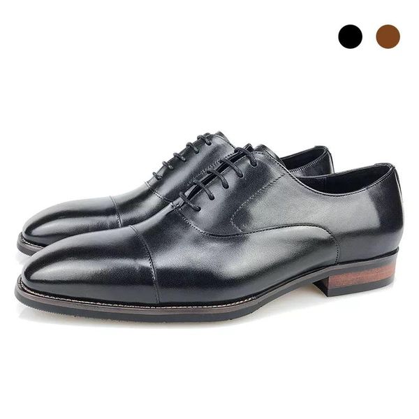 dress shoes oxford wedding business man original fashion genuine leather formal party designer men shoe, Black
dress shoes oxford wedding business man original fashion genuine leather formal party designer men shoe, Black